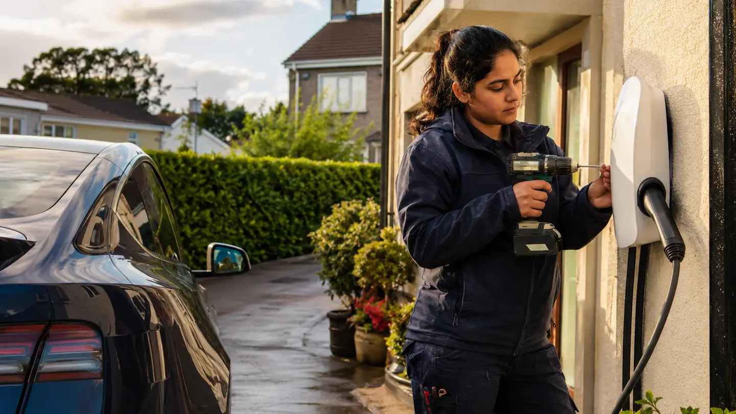 EV charger install costs & grants