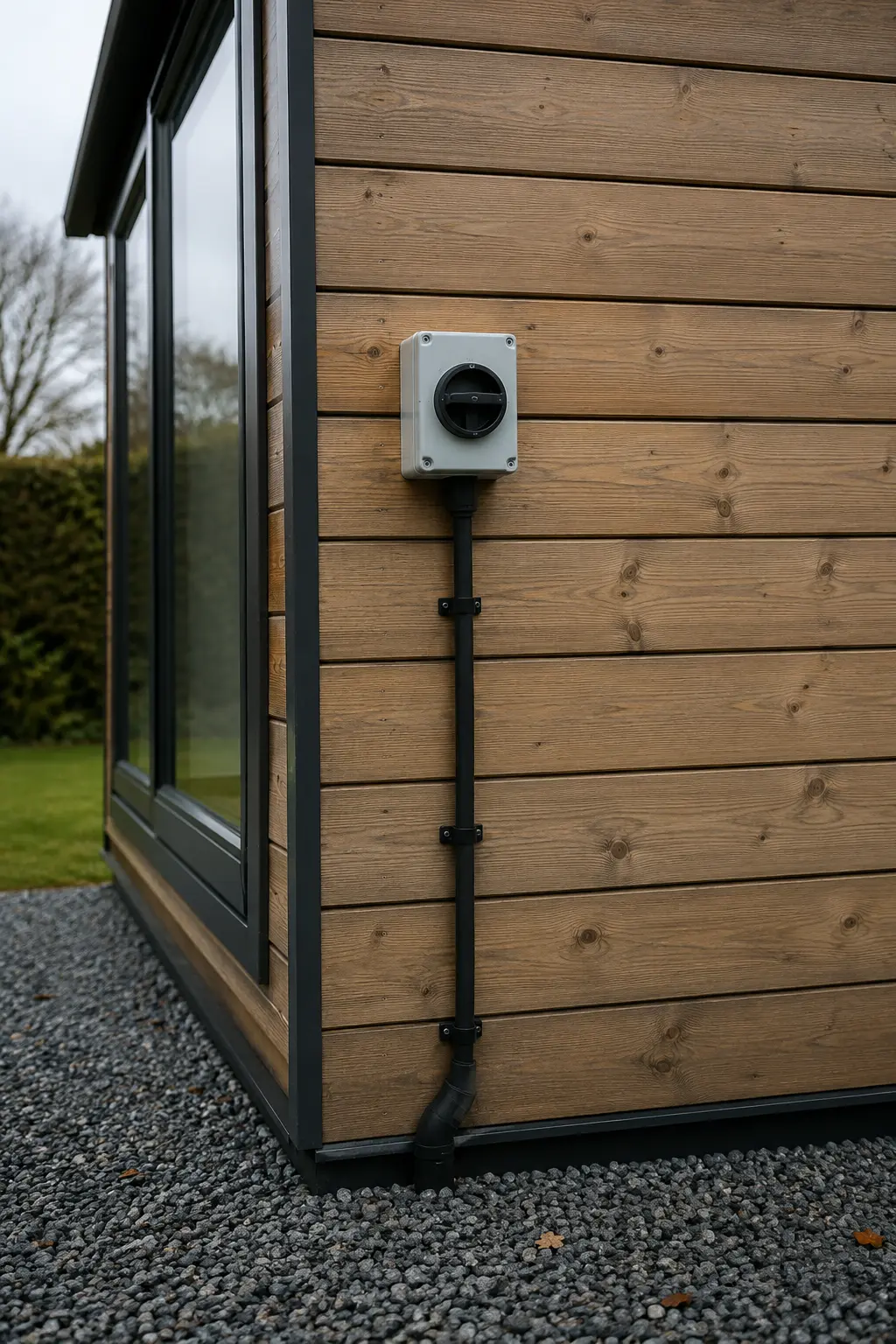 Electrical contractor on a commercial installation
